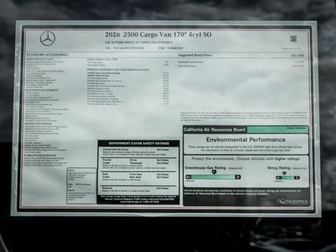 New 2026 Mercedes-Benz Sprinter 2500 image 21