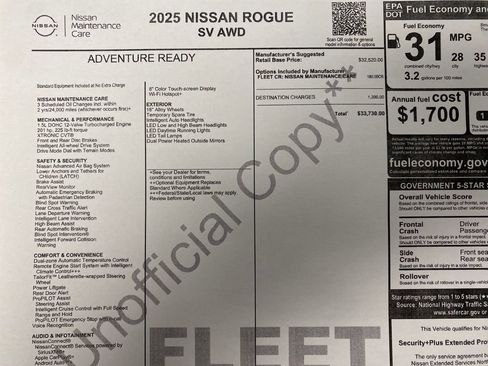 Used 2025 Nissan Rogue SV image 30