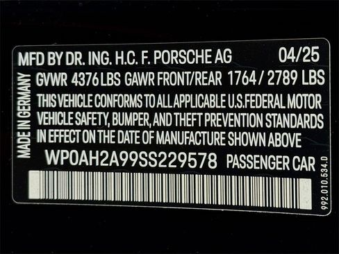 New 2025 Porsche 911 Carrera S image 35