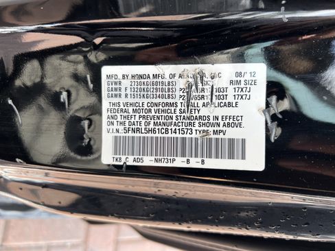 Used 2012 Honda Odyssey EX-L image 34