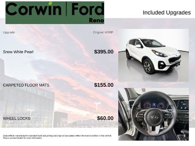 Used 2022 Kia Sportage LX AWD/4WD image 3