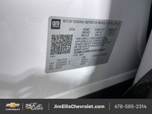 New 2025 Chevrolet Blazer EV RS image 67