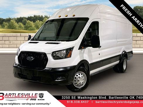 Used 2024 Ford Transit 350 148 High Roof Extended DRW RWD image 1