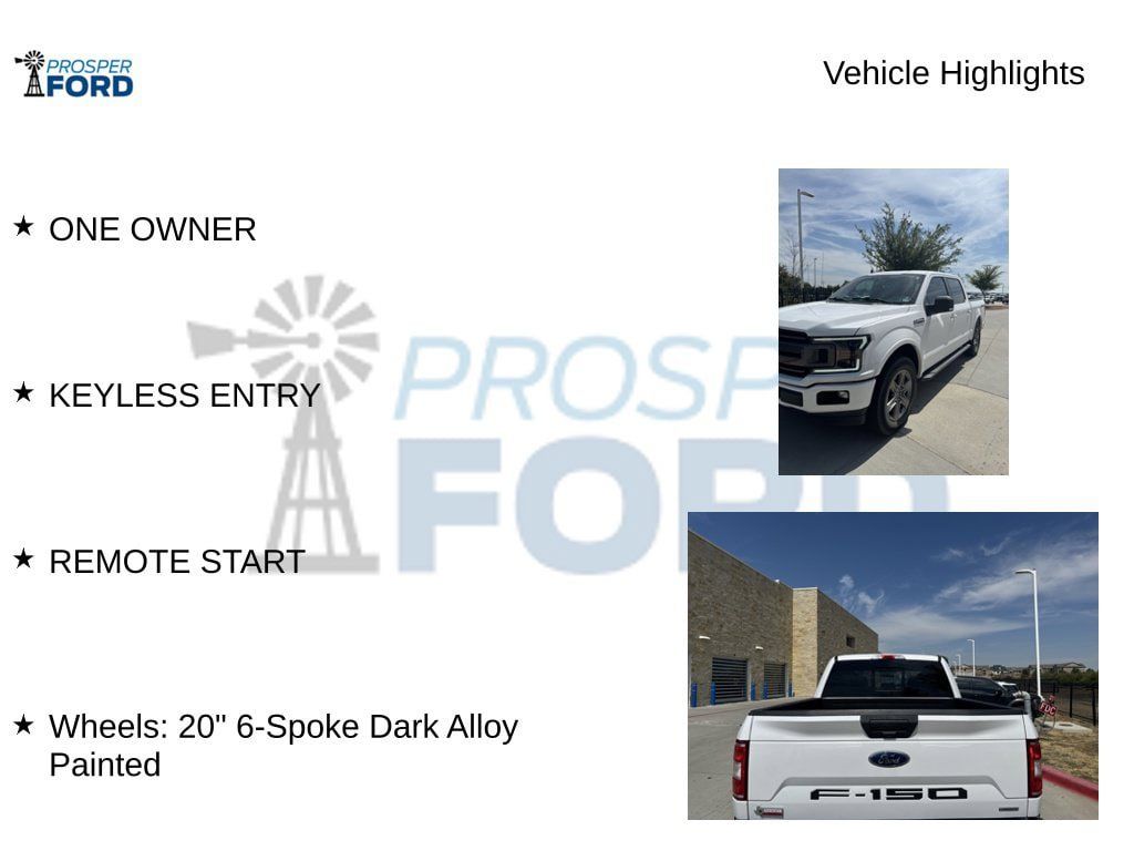 Used 2020 Ford F150 XLT w/ Equipment Group 302A Luxury RWD image 5