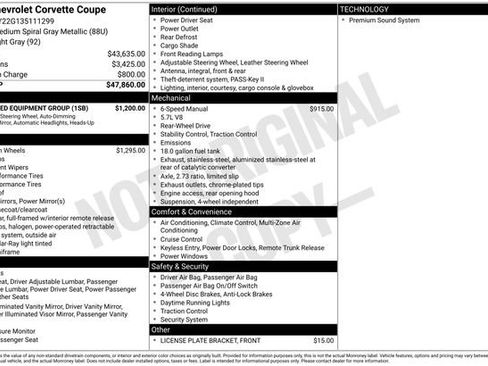 Used 2003 Chevrolet Corvette Coupe w/ Preferred Equipment Group RWD image 34