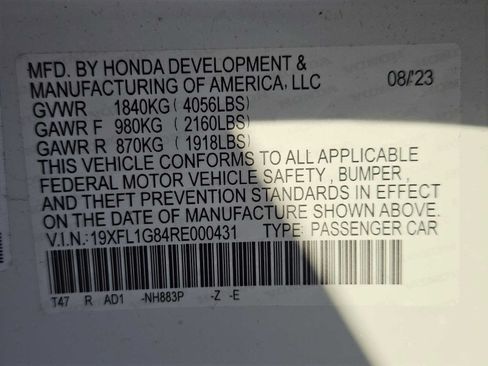 Used 2024 Honda Civic Sport Touring image 33