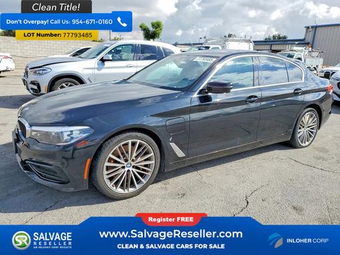 Used 2019 BMW 530e w/ Convenience Package image 1