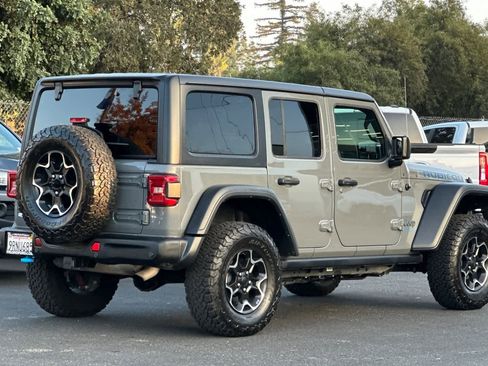 Used 2021 Jeep Wrangler Unlimited Rubicon 4xe w/ Steel Bumper Group image 2