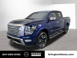 Used 2023 Nissan Titan Platinum Reserve w/ Off Road Protection Package AWD/4WD video 1
