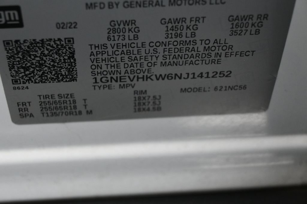 Used 2022 Chevrolet Traverse LT AWD/4WD image 20