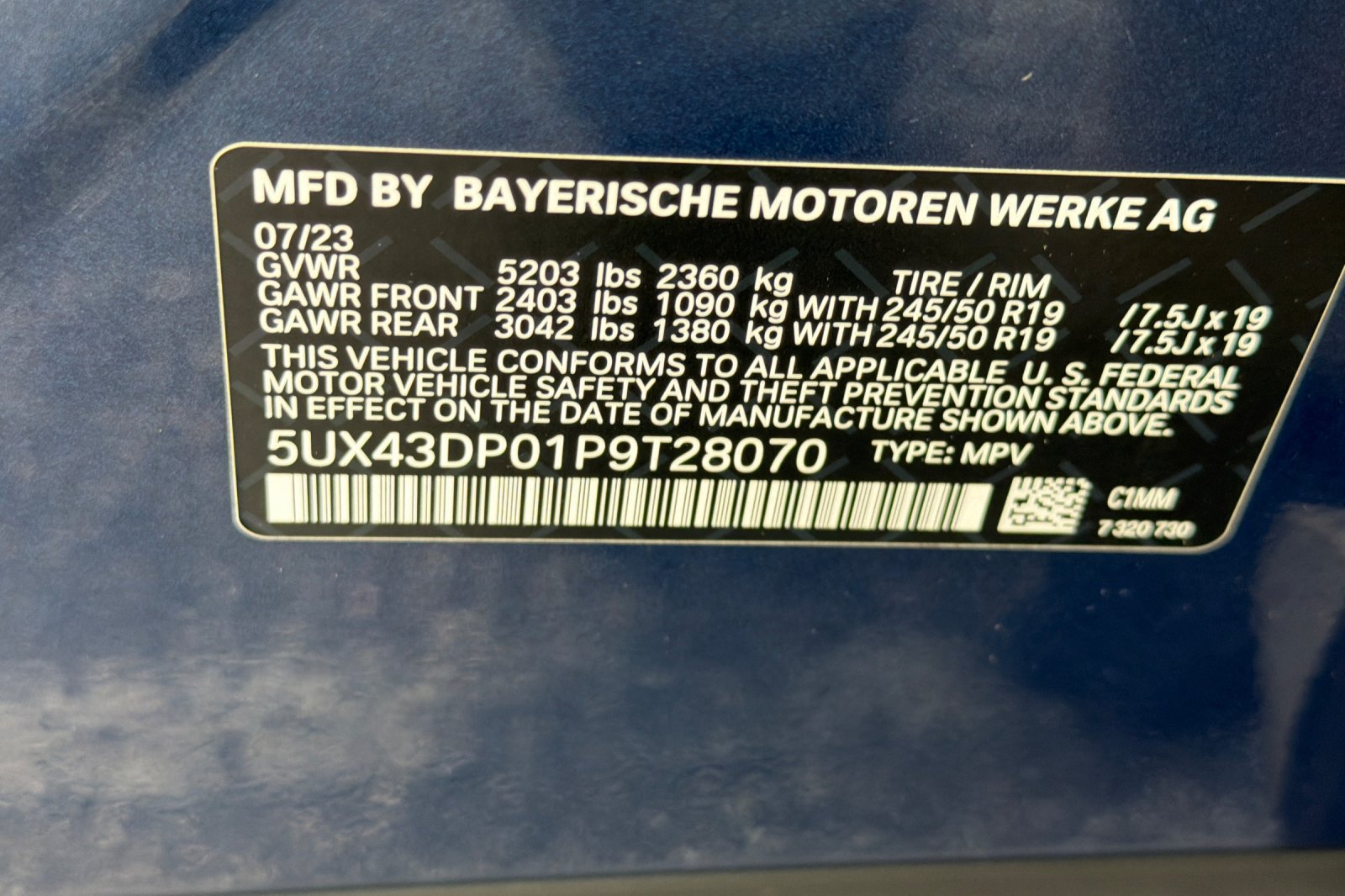 Used 2023 BMW X3 sDrive30i w/ Convenience Package RWD image 45