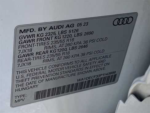 Used 2023 Audi Q3 2.0T Premium image 35