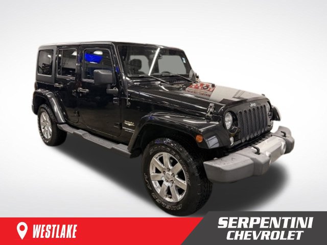 Used 2015 Jeep Wrangler Unlimited Sahara w/ Connectivity Group AWD/4WD image 1