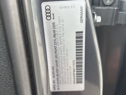 Used 2019 Audi A3 2.0T Titanium w/ Convenience Package image 34