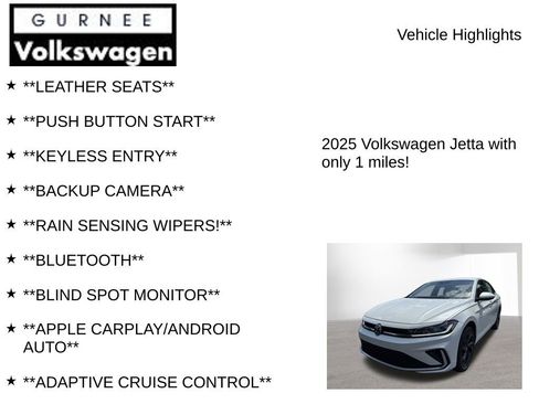 New 2025 Volkswagen Jetta SE image 8