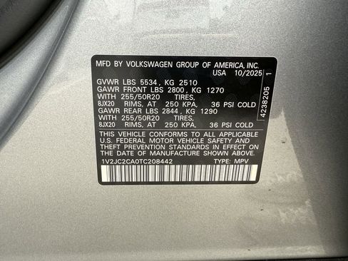 New 2026 Volkswagen Atlas Cross Sport SE image 28