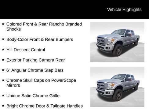 Used 2016 Ford F250 Platinum w/ FX4 Off-Road Package AWD/4WD image 8