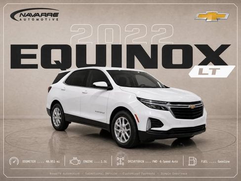Used 2022 Chevrolet Equinox LT FWD image 1