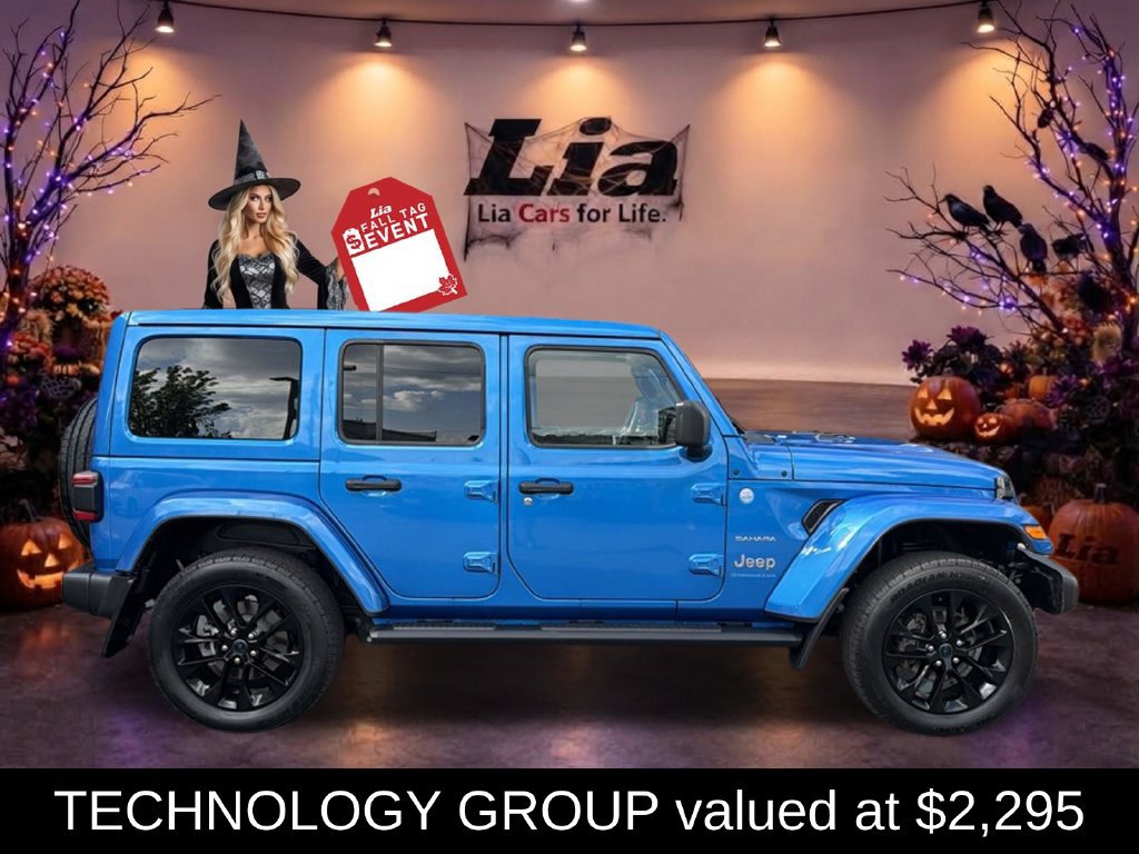 Certified 2024 Jeep Wrangler Unlimited Sahara w/ Technology Group AWD/4WD image 2