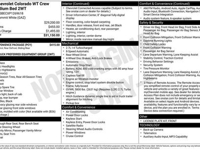 Used 2023 Chevrolet Colorado W/T w/ WT Convenience Package
