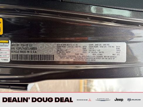 New 2026 Jeep Gladiator Sport image 28