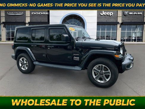 Used 2018 Jeep Wrangler Unlimited Sahara AWD/4WD image 1