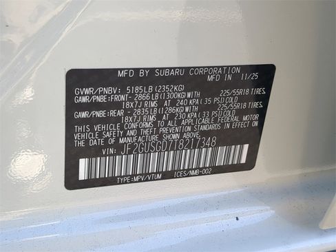 New 2026 Subaru Crosstrek 2.5i Sport image 34