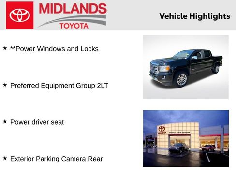 Used 2017 GMC Canyon SLT w/ Trailering Package RWD image 2