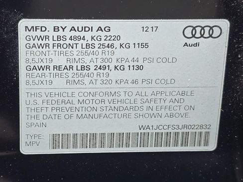 Used 2018 Audi Q3 2.0T Premium Plus w/ Premium Plus Package AWD/4WD image 32