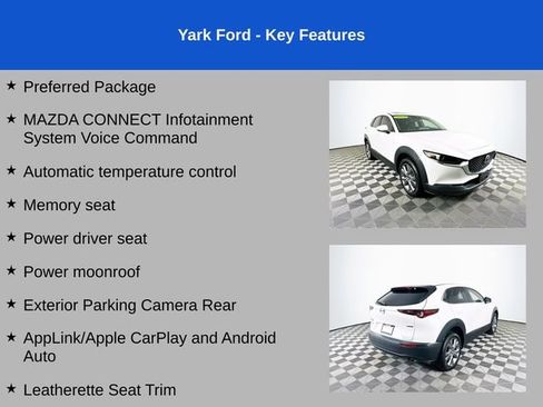 Used 2021 MAZDA CX-30 AWD 2.5 S w/ Preferred Package image 2