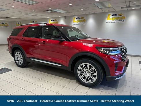 New 2026 Ford Explorer Platinum image 1
