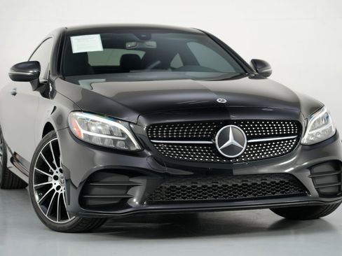 Used 2021 Mercedes-Benz C 300 Coupe w/ AMG Line image 2