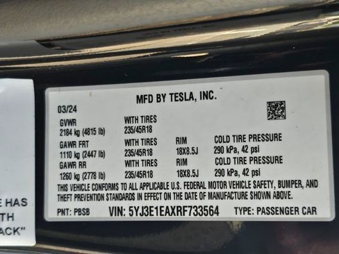Used 2024 Tesla Model 3 RWD image 36