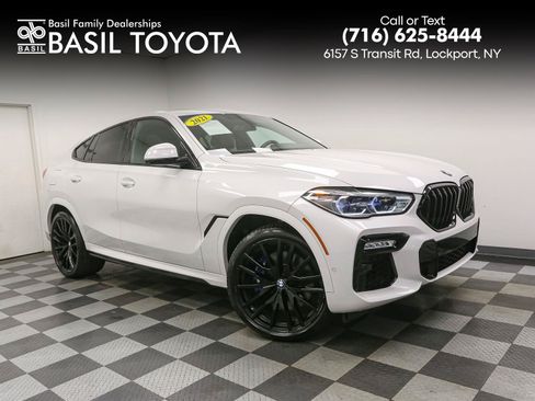 Used 2021 BMW X6 M50i w/ Executive Package AWD/4WD image 1