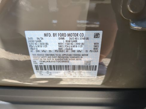 New 2026 Ford Explorer Tremor w/ Tremor Convenience Package AWD/4WD image 27