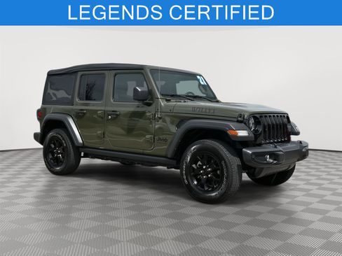Used 2021 Jeep Wrangler Unlimited Sport AWD/4WD image 1