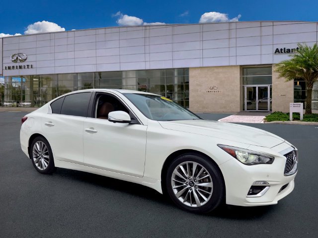 Certified 2023 INFINITI Q50 Luxe w/ Cargo Package RWD image 3