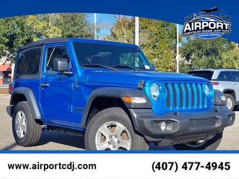 Used 2021 Jeep Wrangler Sport image 1
