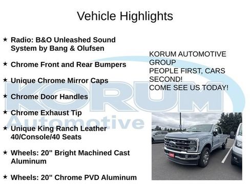 Used 2025 Ford F250 King Ranch w/ Chrome Package AWD/4WD image 7