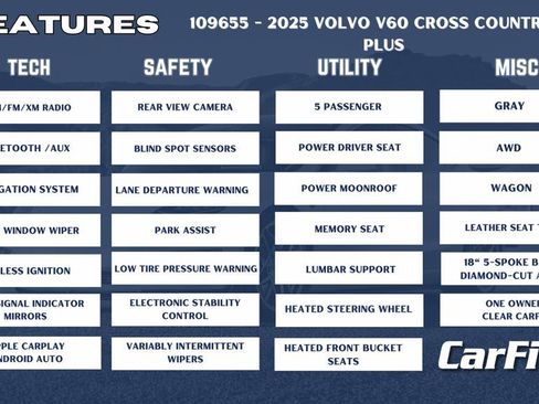 Used 2025 Volvo V60 B5 Cross Country Plus image 35