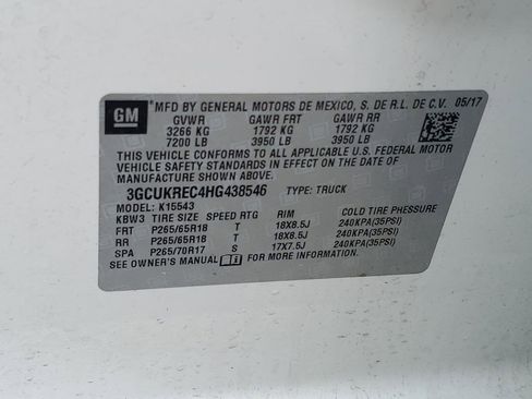 Used 2017 Chevrolet Silverado 1500 LT w/ All Star Edition image 90