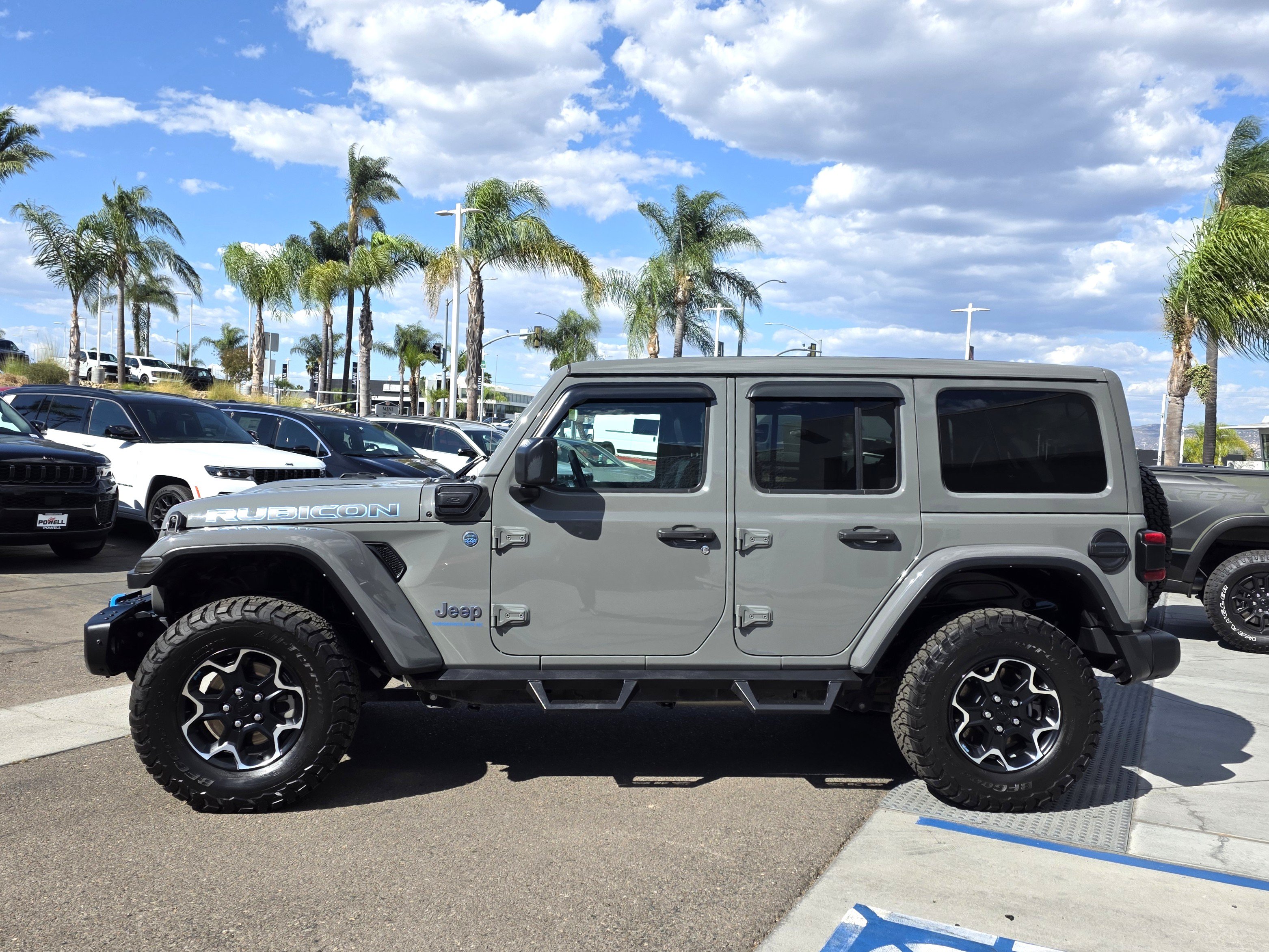 Certified 2023 Jeep Wrangler Unlimited Rubicon 4xe w/ Steel Bumper Group AWD/4WD image 2