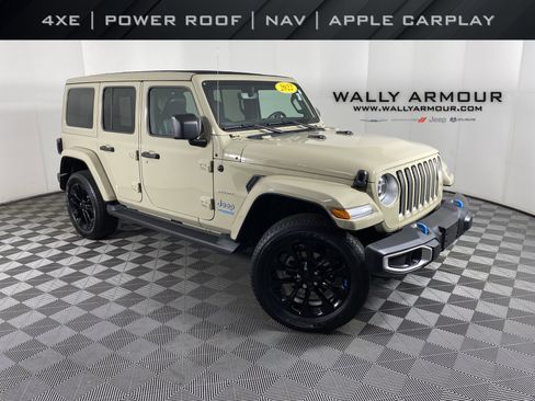 Used 2022 Jeep Wrangler Unlimited Sahara w/ Cold Weather Group image 1