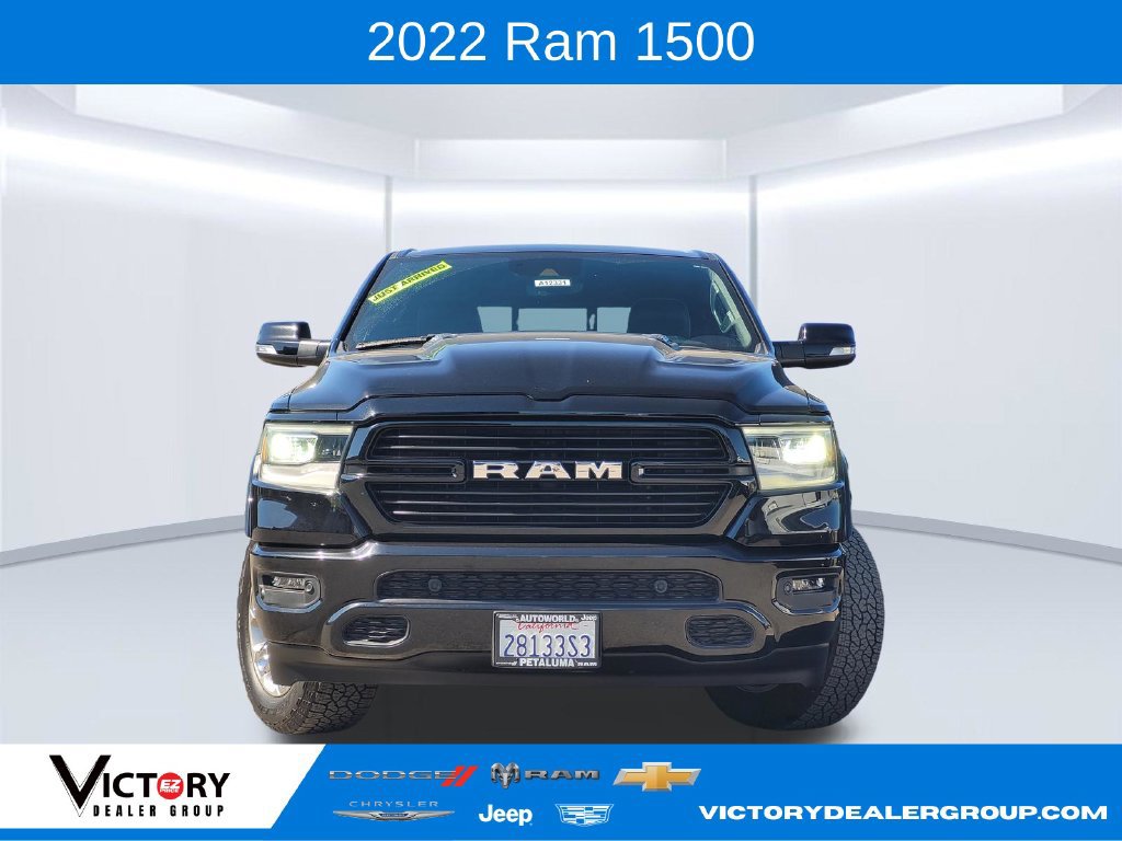 Used 2022 RAM 1500 Laramie w/ Sport Appearance Package AWD/4WD image 2