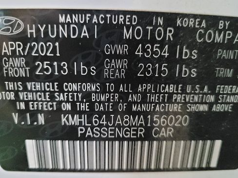 Used 2021 Hyundai Sonata SEL FWD image 33
