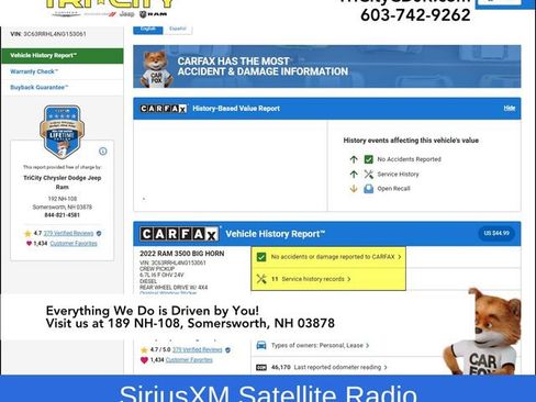 Used 2022 RAM 3500 Big Horn w/ Level C Equiment Group image 12