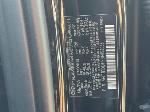 New 2025 Hyundai Santa Cruz Limited AWD/4WD image 22