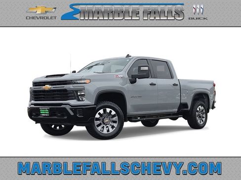 Certified 2025 Chevrolet Silverado 2500 Custom w/ Custom Value Package AWD/4WD image 1