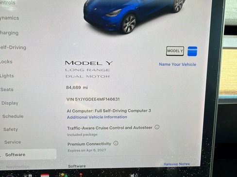 Used 2021 Tesla Model Y Long Range AWD/4WD image 4
