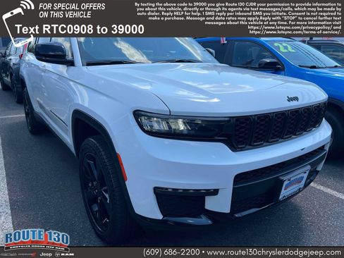 Used 2023 Jeep Grand Cherokee L Limited w/ Black Appearance Package AWD/4WD image 1